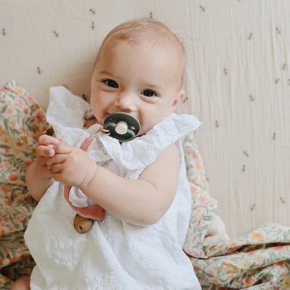 Little Viking Silicone Pacifier 2 Pack - Ocean &amp; Powder Blue