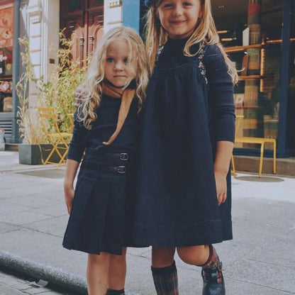 Pleated Skirt - Denim