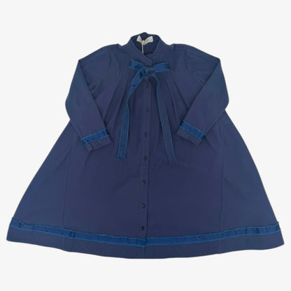 Frida Shirt Dress - Navy Blue