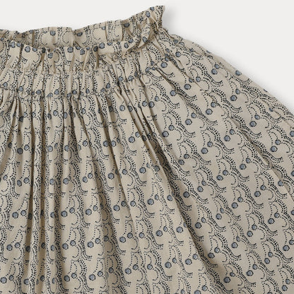 Cherry Dot Frill Skirt - Pink