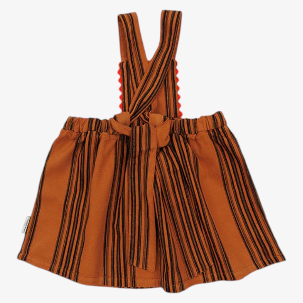 Stripe Dress - Brown