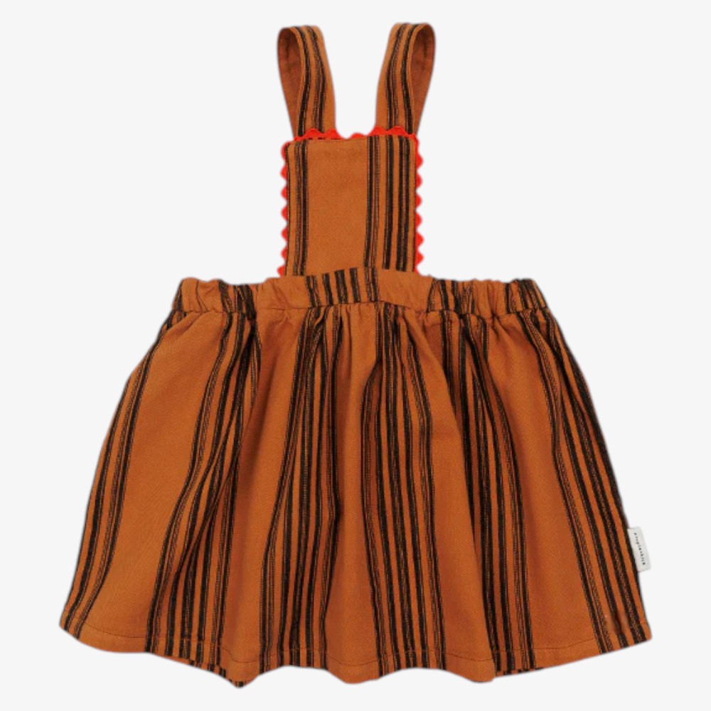 Stripe Dress - Brown