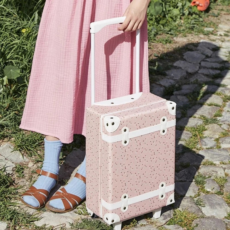 See-Ya Suitcase - Pink Daisies