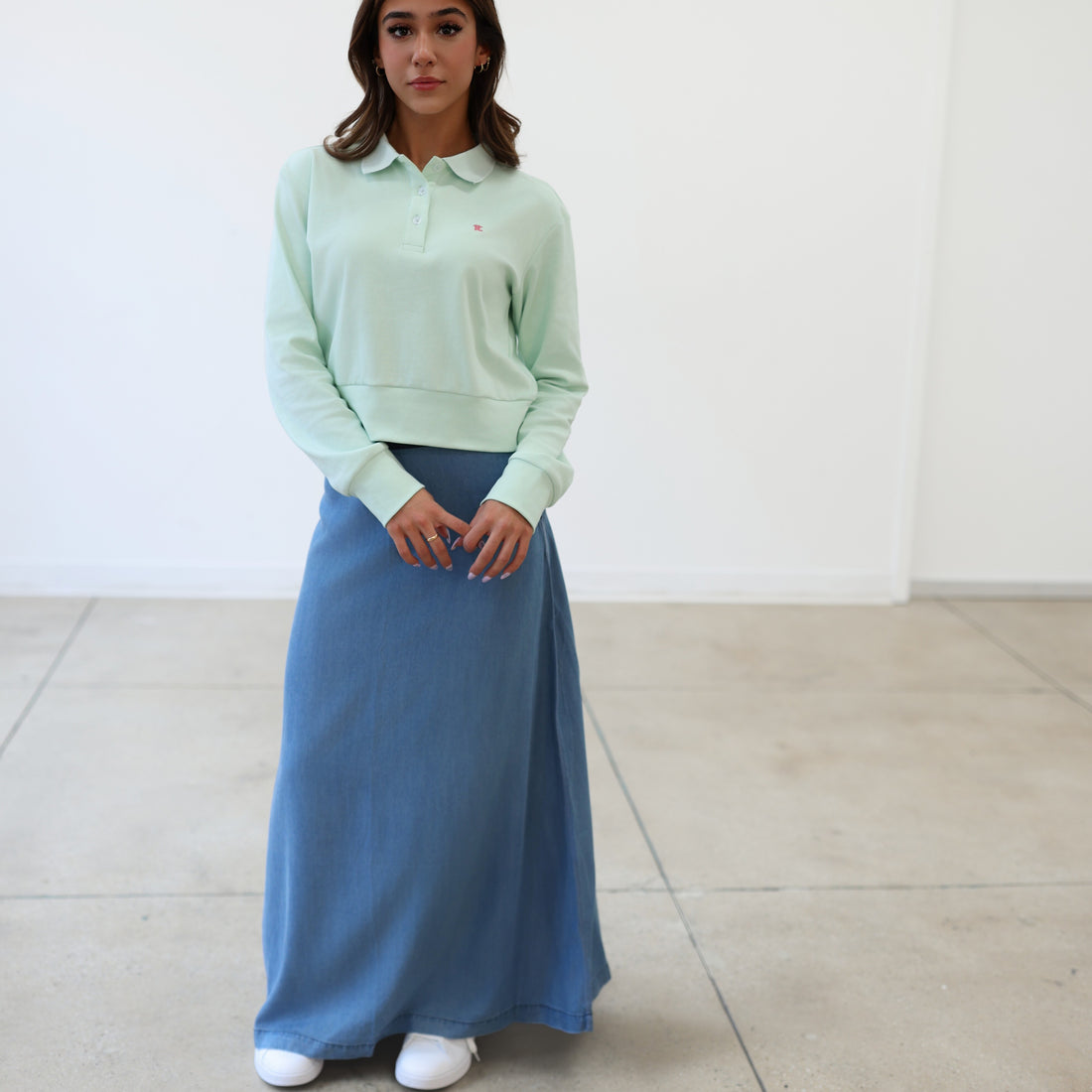 Denim Skirt - Chambray