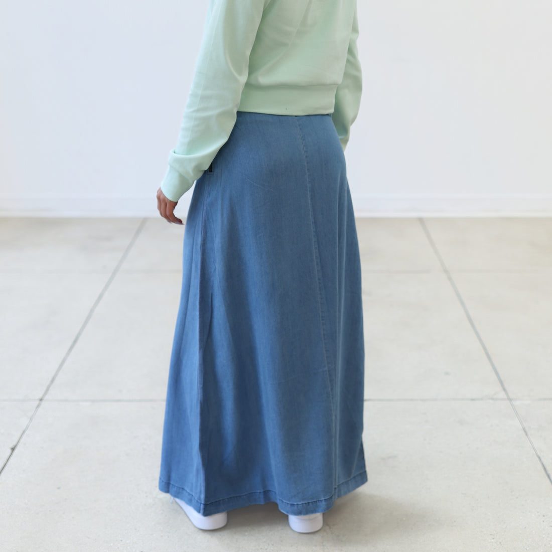 Denim Skirt - Chambray