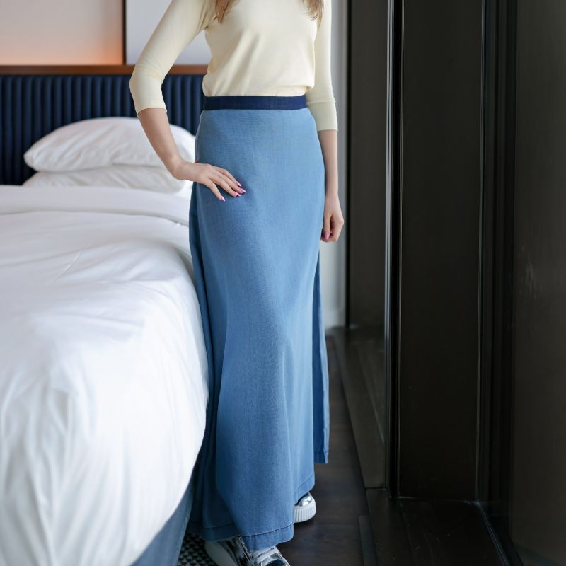 Denim Skirt - Chambray