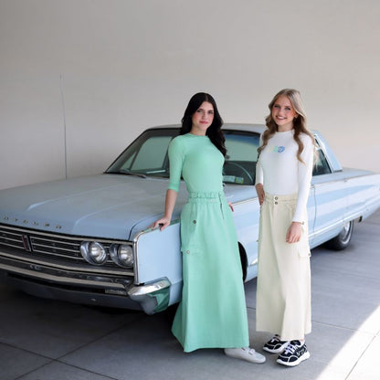 Pocket Skirt - Green