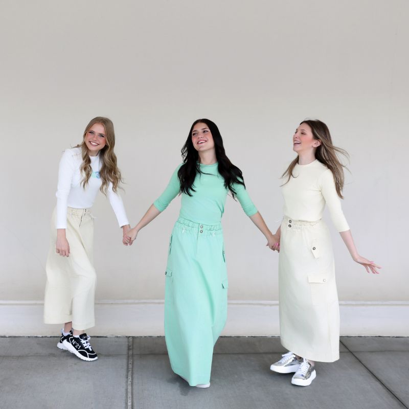 Pocket Skirt - Yellow