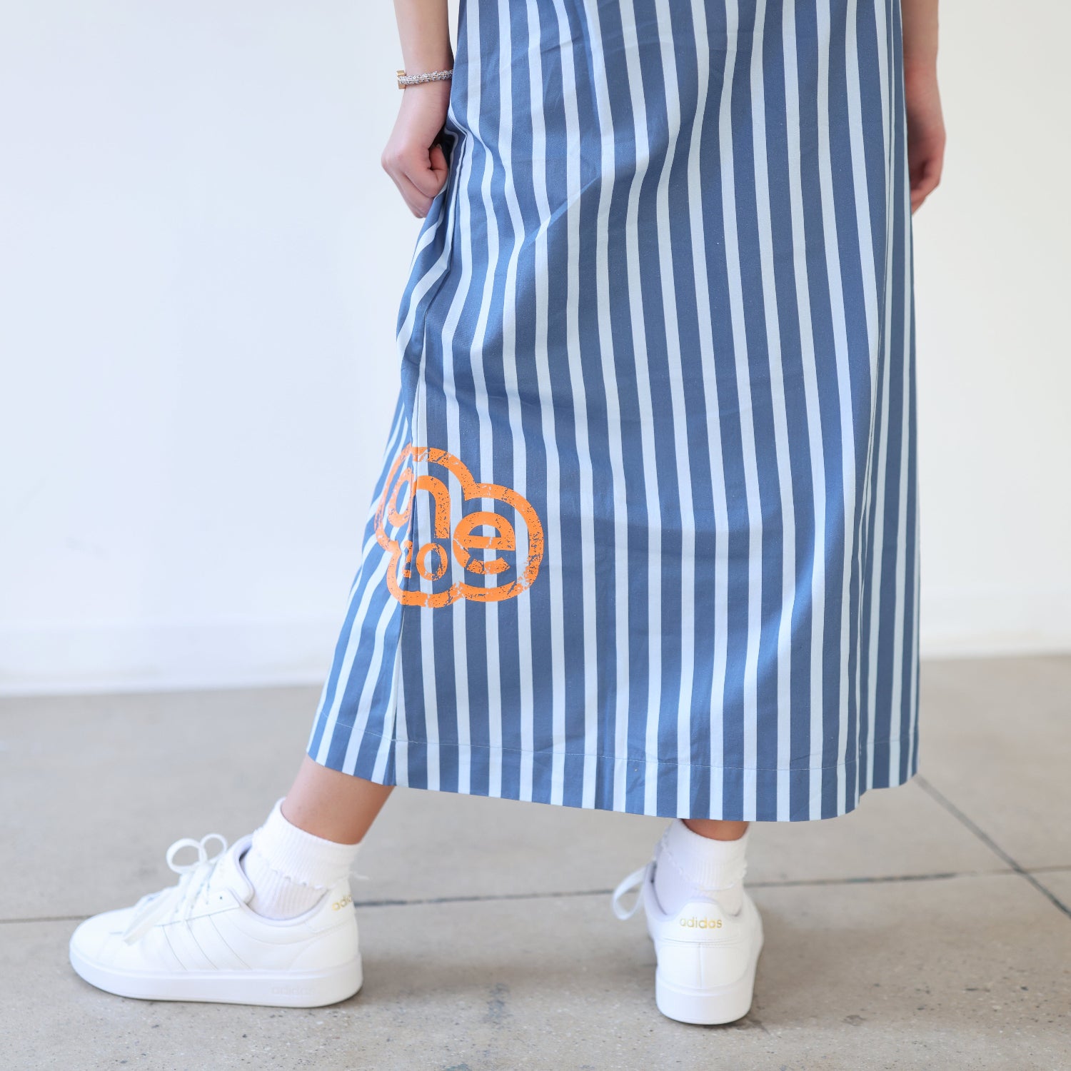 Stripe Skirt - Blue