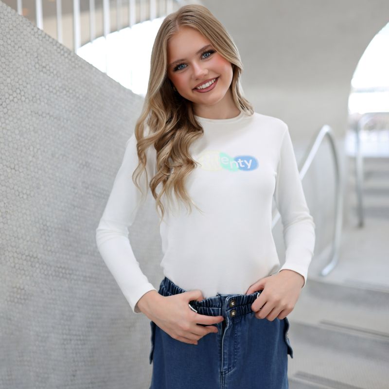 Logo Tee - White