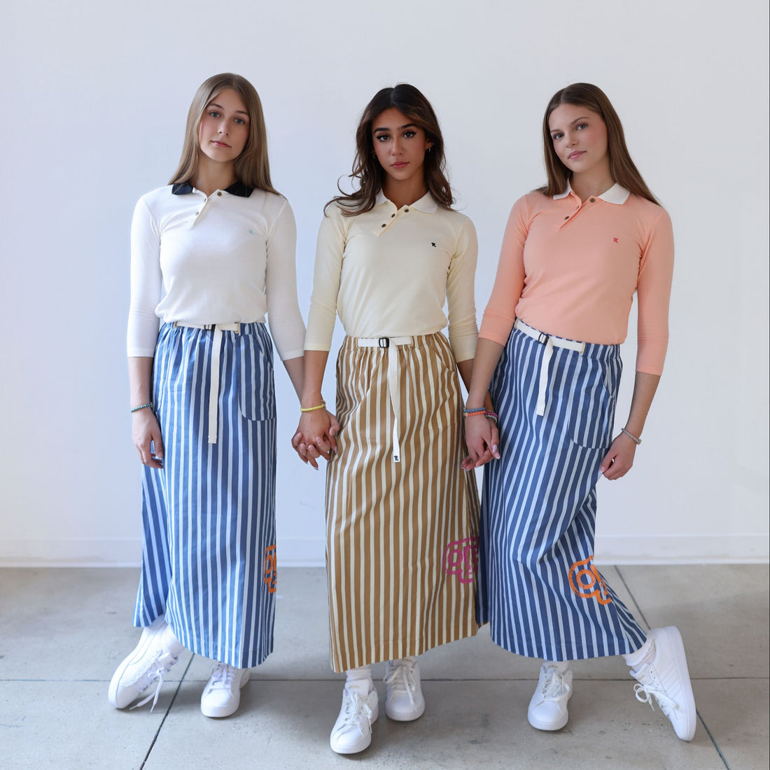 Side Snap Polo - Grapefruit