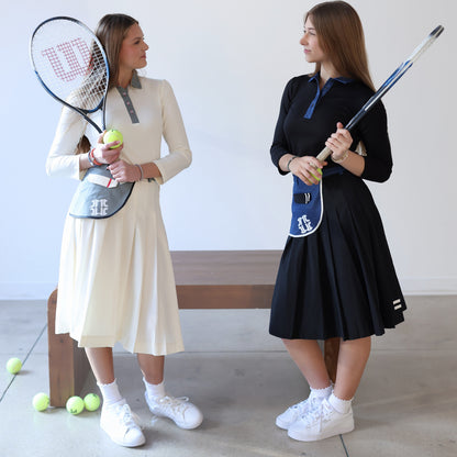 Pleated Tennis Skirt - Black