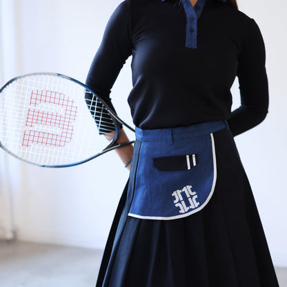 Pleated Tennis Skirt - Black
