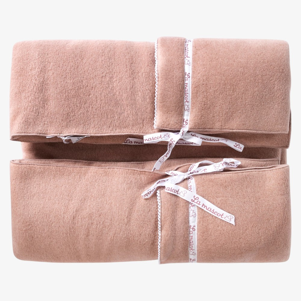 Fleece Blanket - Mauve Pink