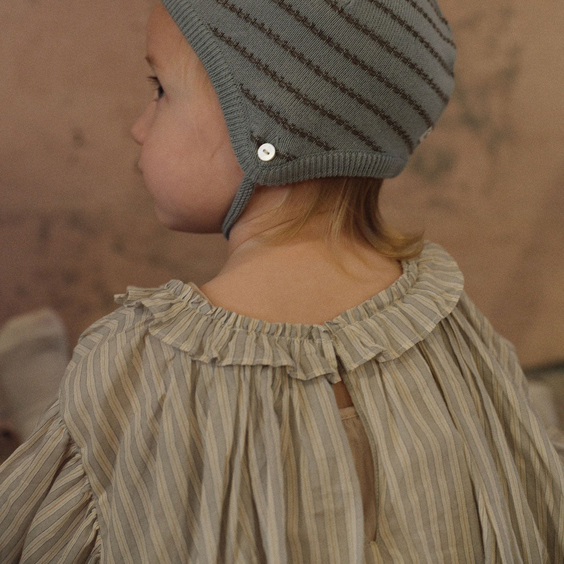 Ian Stripe Shirt - Grayish Mint