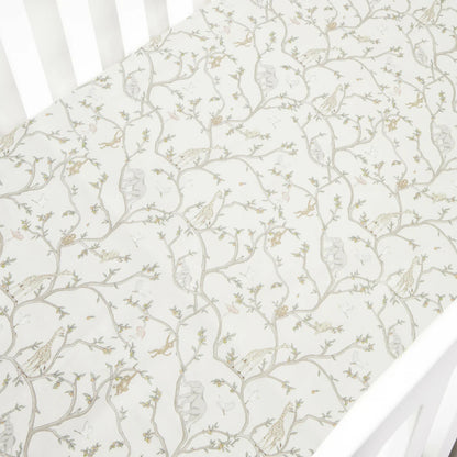 Crib Sheet - Animal Ivory