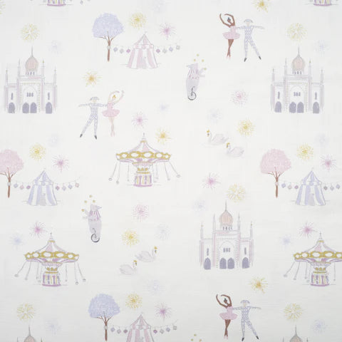 Printed Swaddle - Adventures Rose
