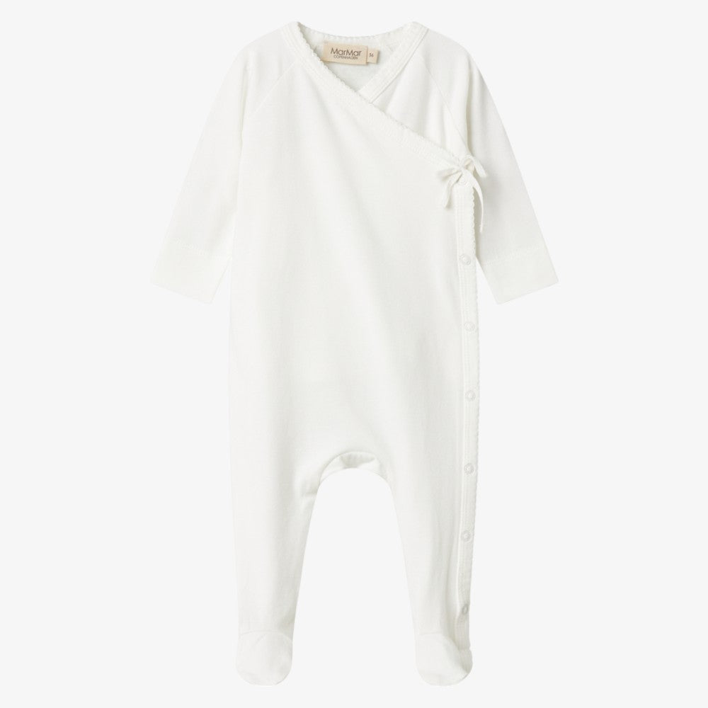 Rubetta Footie - Gentle White