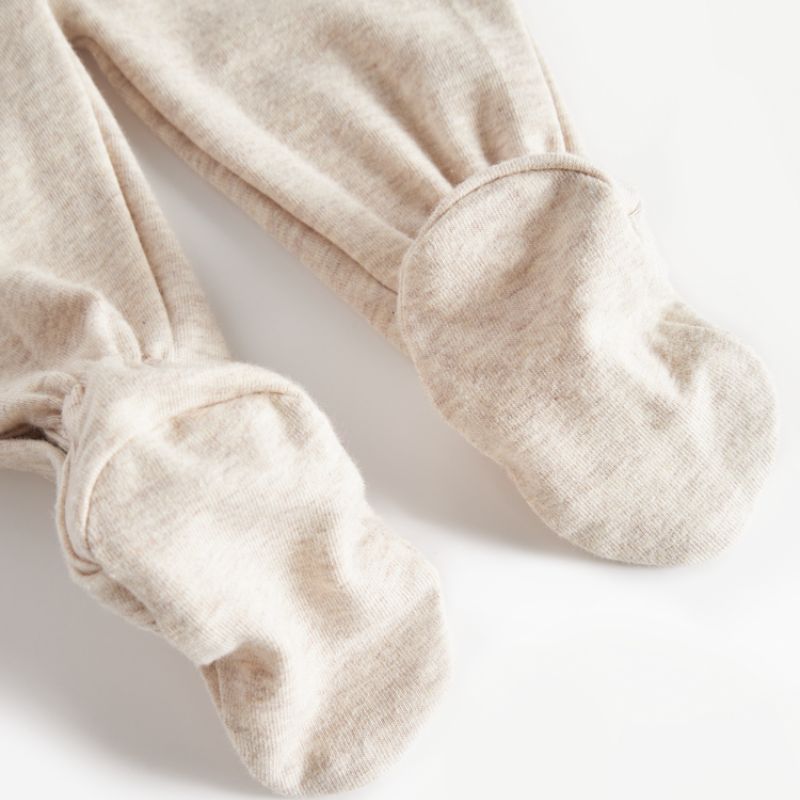 Rubetta Footie - Light Beige Melange