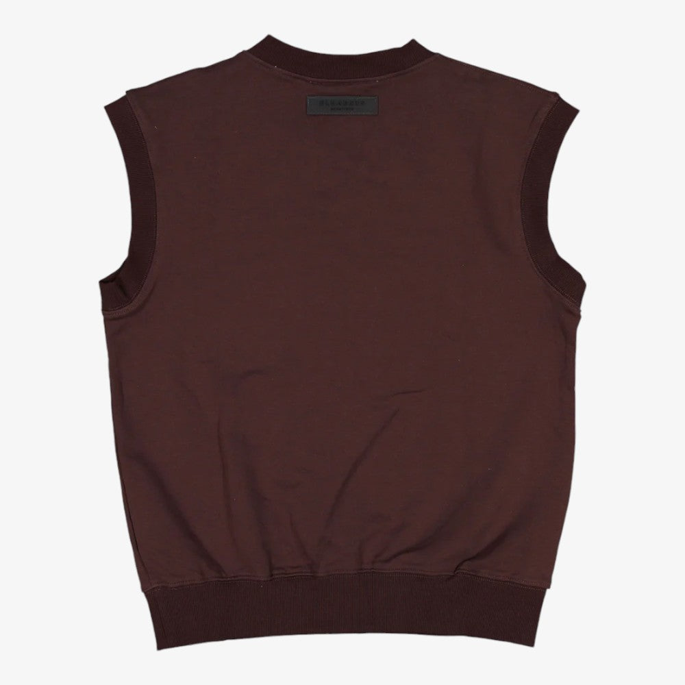 Sweatshirt Vest - Umber