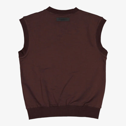 Sweatshirt Vest - Umber