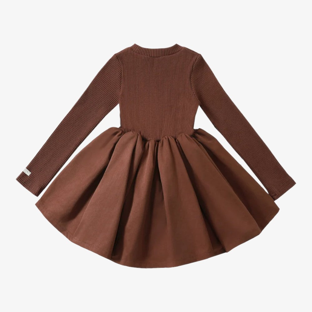 Furre Dress - Mahogany