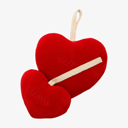 Embossed Mini Plushie - Red