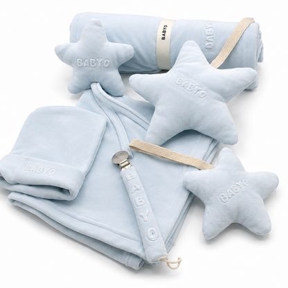 Embossed Mini Plushie - Blue