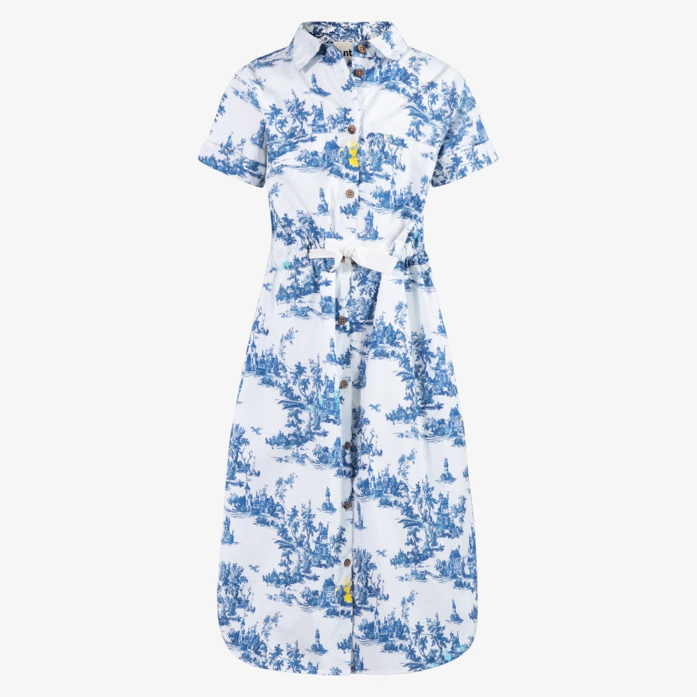 Safari Dress - Blue