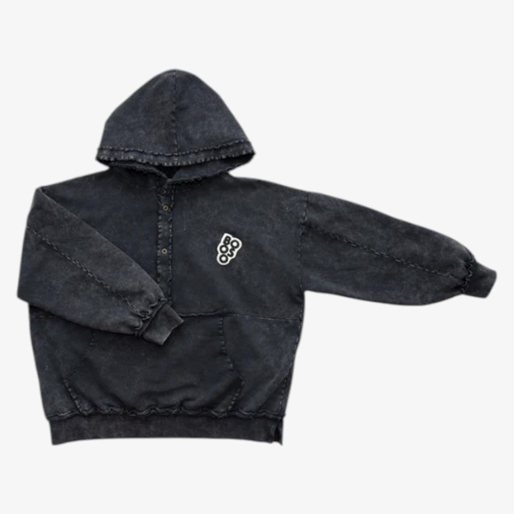 Vintage Hoodie - Black