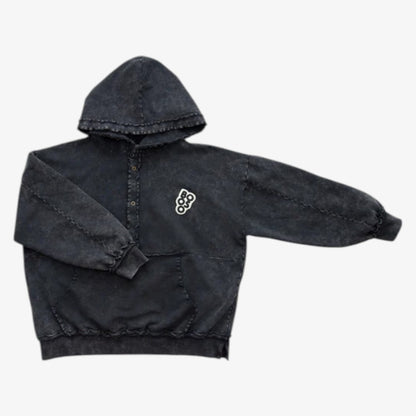 Vintage Hoodie - Black