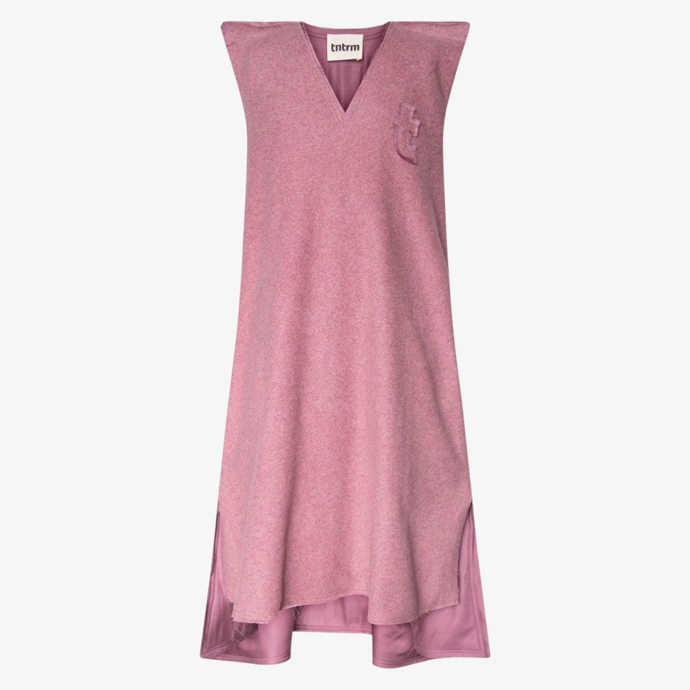 Fleece Dress - Ruby