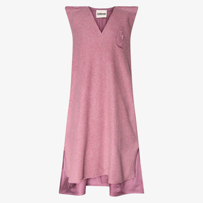 Fleece Dress - Ruby