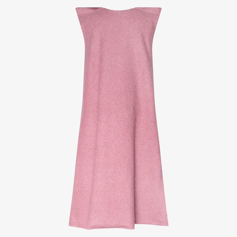 Fleece Dress - Ruby