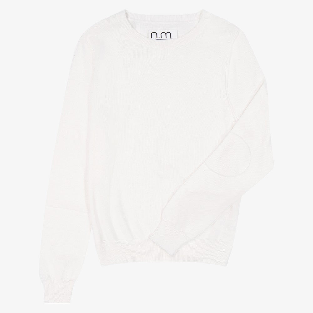 Crewneck Sweater - White
