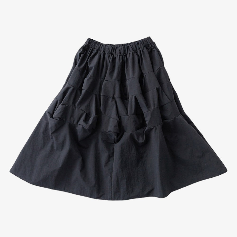 Ruffle skirt - Black