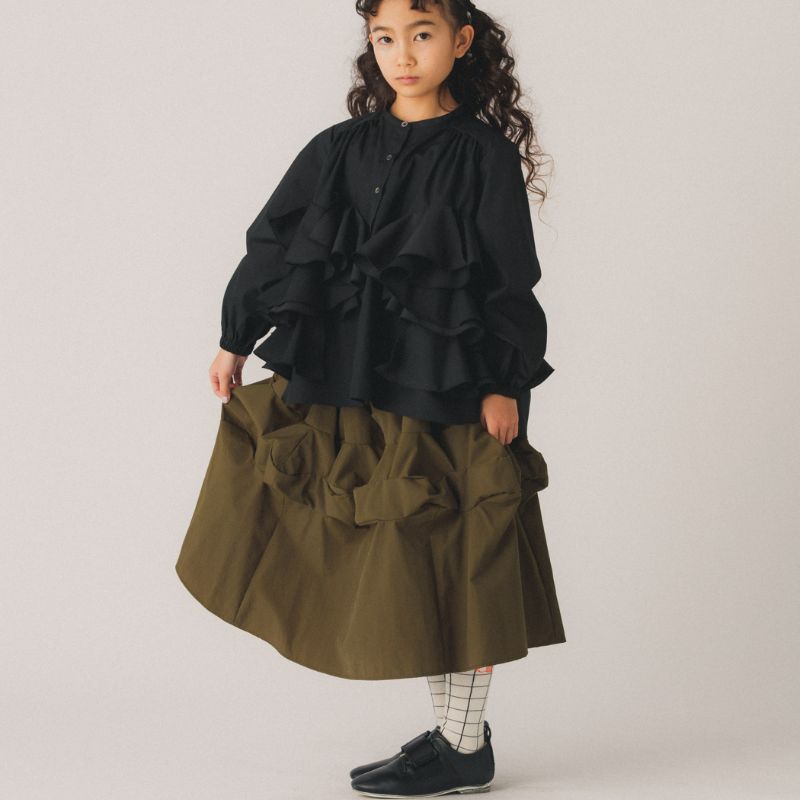 Ruffle skirt - Green