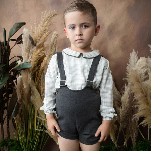 Jersey Overall - Charcoal