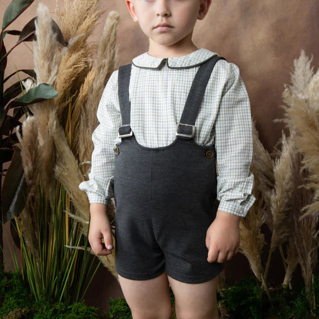 Jersey Overall - Charcoal