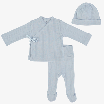 Bebe Wrap 3 Piece Set - Atlantic