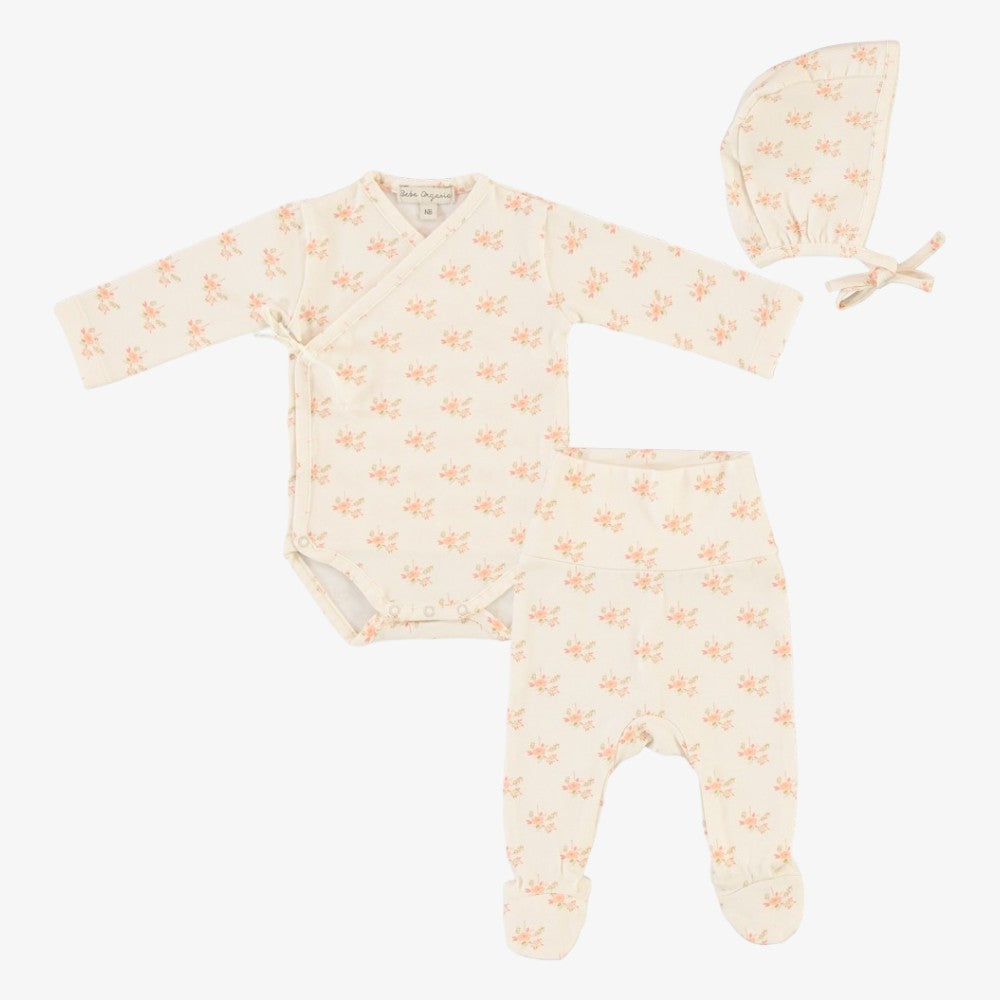 Bebe organic Daria romper with deals collar 9month