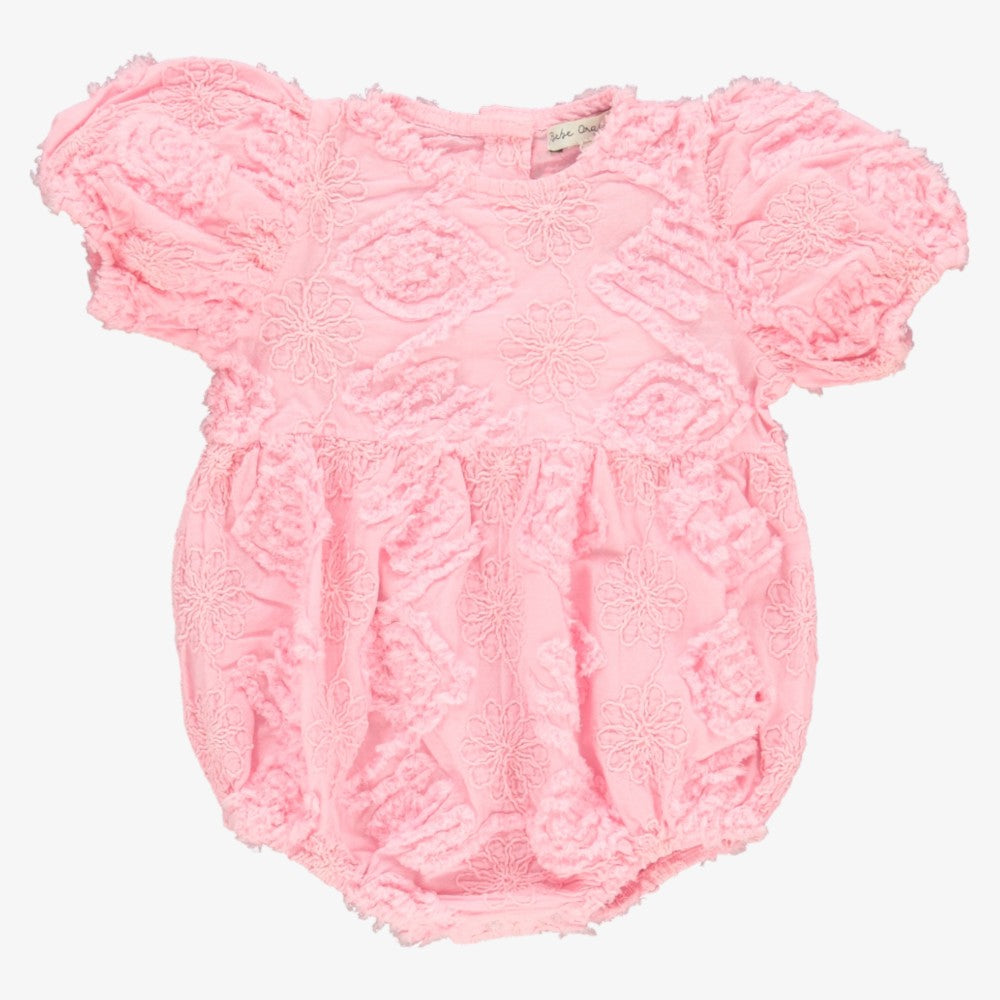 Mia Romper - Seashell Pink