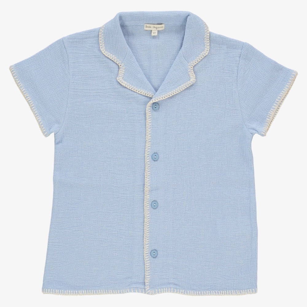 Mateo Sailor Shirt - Mediterranean