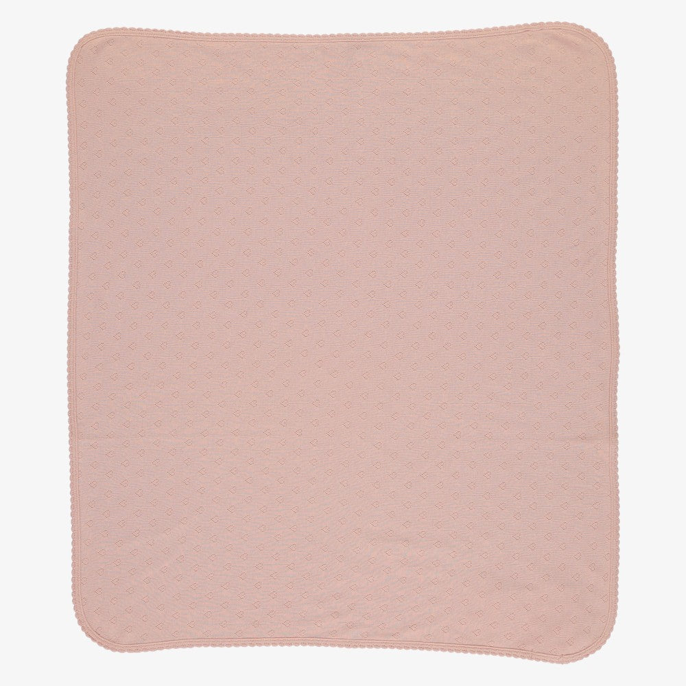 Heart Blanket - Mauve