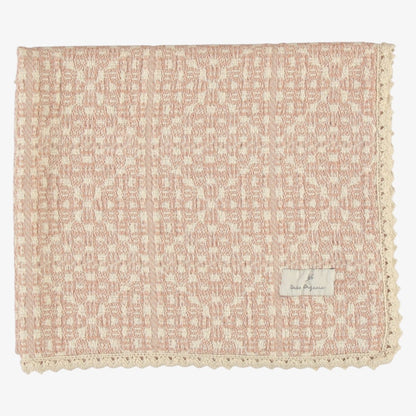 Crochet Blanket - Faded Rose