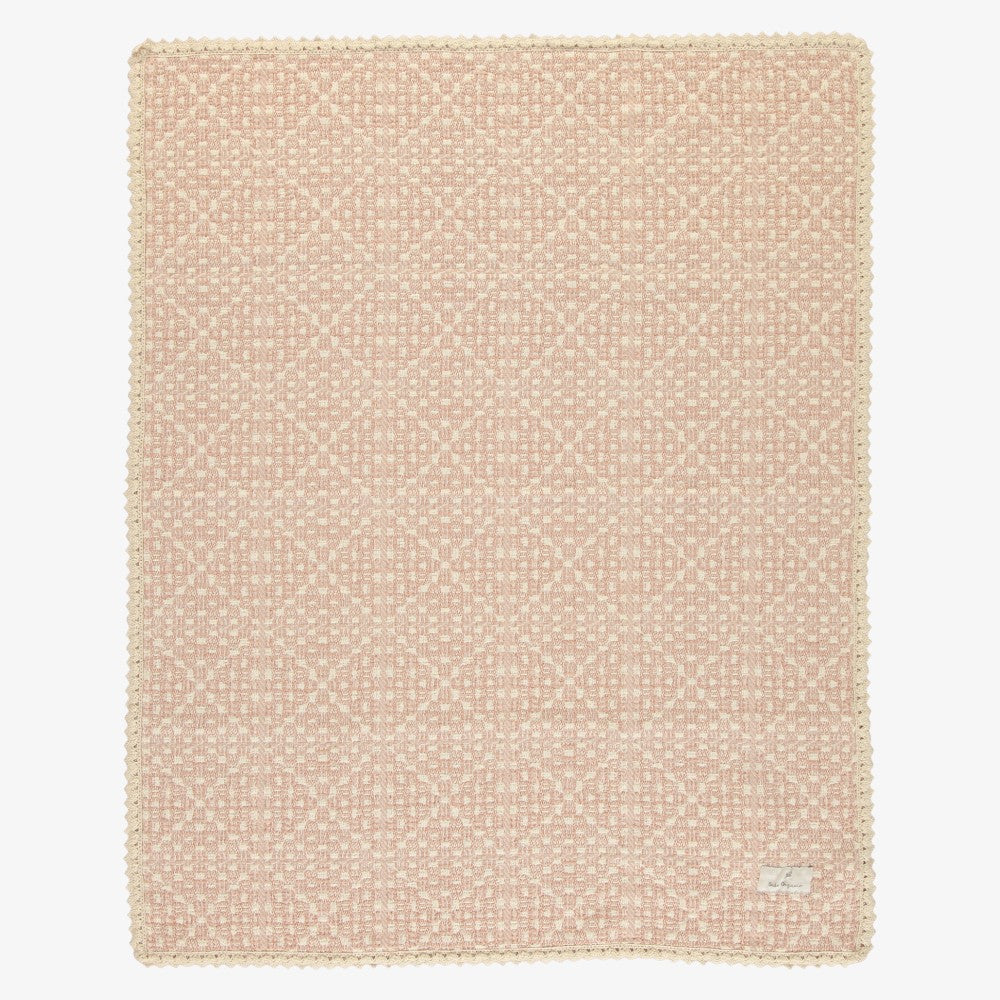 Crochet Blanket - Faded Rose