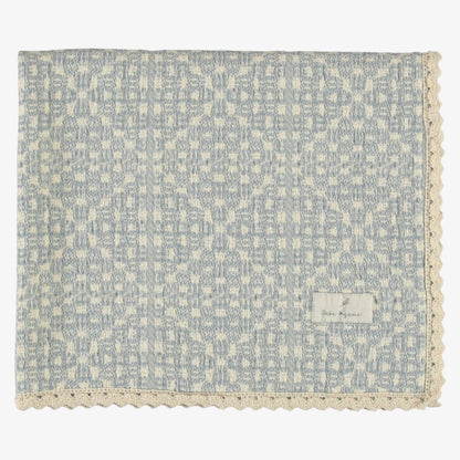 Crochet Blanket - Sky Blue