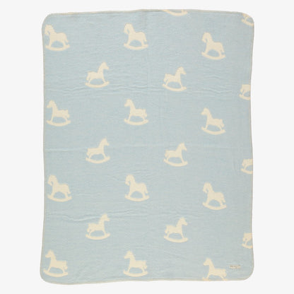 Cuddle Horse Blanket - Faded Blue