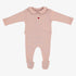 Bebe Heart Pointelle Footie - Blush
