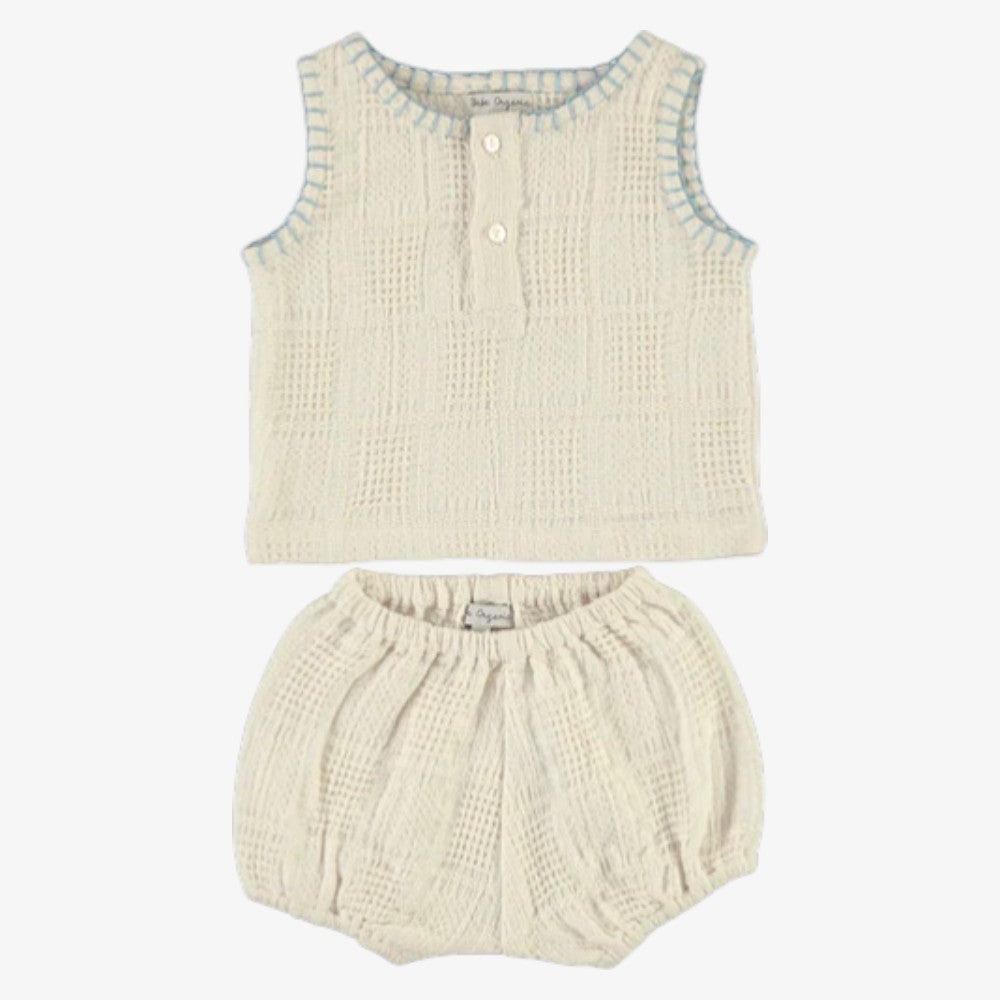 Sky Top And Bloomer - Natural